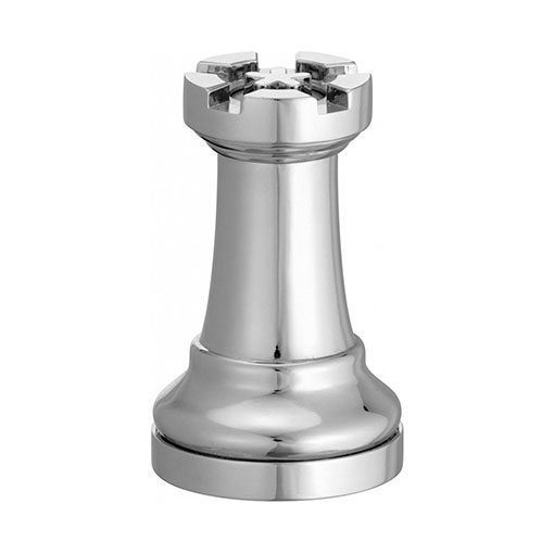 Metal Puzzle Chess Piece - Rook